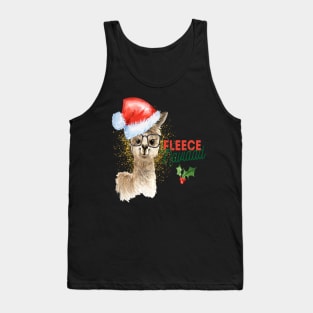 Fleece Navidad Tank Top